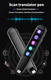 Smart AI Scan & Voice Translator Pen - 112+ Languages, Offline Mode, HD Touchscreen & Dictionary(black)