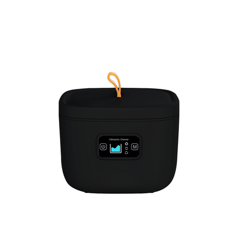 Professional Ultrasonic Cleaner with UV Light - 45000Hz for Dentures, Retainers, Jewelry & More(black)