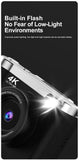 4K Ultra HD Digital Camera - 75MP, 2.8-inch Rotatable Screen, Auto Focus & Built-in Flash(pink)