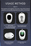 Handheld Microcurrent Sleep Aid Device - USB Rechargeable Pulse Massager for Relaxation & Deep Sleep(White)