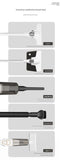 Cordless 2-in-1 Handheld & Stick Vacuum Cleaner with Detachable Water Tank & Dust Mite Remover(black)