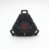 Two Sci-Fi Triangular Keychain Fidget Spinner - 3D Printed EDC Stress Relief Toy(black)