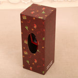 Festive LED Christmas Snow Globe Lantern - Glittering Tabletop Decoration with Santa/Snowman Scene, Dual Power(Bronze)