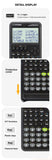 Advanced Scientific Calculator with 417 Functions & Large Natural Textbook Display(silver)