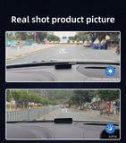 Compact OBD2 Car Head-Up Display (HUD) - Digital Speedometer with 5 Alarm Functions & Adaptive Brightness(black)
