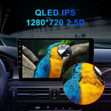 Universal 9-Inch Android Car Stereo GPS Navigator - QLED HD Touchscreen, 2GB RAM 32GB ROM, WiFi, Bluetooth 5.4, CarPlay & Mirror Link(black 9 inches)