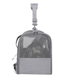 Foldable Soft-Sided Pet Carrier for Travel - Fits Cats & Small Dogs Under 6kg, with Removable Plush Bed & Shoulder Strap(pink)