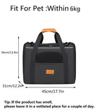 Foldable Soft-Sided Pet Carrier for Travel - Fits Cats & Small Dogs Under 6kg, with Removable Plush Bed & Shoulder Strap(pink)