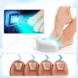 Black Portable UV LED Nail Lamp - Open Arch Dryer for Gel Polish with Smart Sensor & 3 Timers