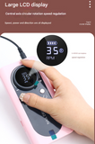 Purple Professional Rechargeable Nail Drill Machine - 45000RPM Portable E-File Kit for Acrylic, Gel, Polishing & Manicure