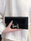 Random Color Surprise Lucky Bag: Random Style Women's Long PU Leather Wallet Mystery Box