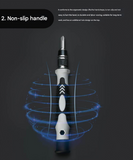 Blue and Black Professional 115-in-1 Precision Screwdriver Set - Magnetic Repair Tool Kit for PC, Laptop, Phone & Electronics
