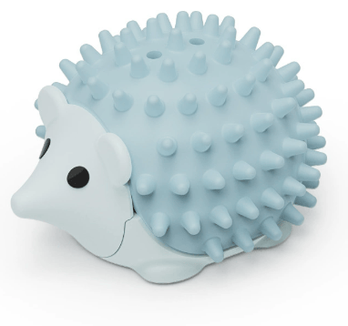 Darrahopens Pet Care > Toys > Cat Toys Blue 4 Pack Hedgehog Catnip Toys Self Grooming Face Scratcher & Teething Chew Toy Soft Rubber Interactive Play Set for Kittens