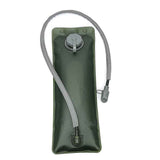 Outdoor Grey 2.5L Hydration Bladder for Running & Cycling - Eco-Friendly PEVA Material Water Reservoir Pack Insert with Bite Valve & 93CM Water Pipe