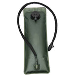 Outdoor Black 2.5L Hydration Bladder for Running & Cycling - Eco-Friendly PEVA Material Water Reservoir Pack Insert with Bite Valve & 93CM Water Pipe