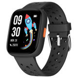 Black Kids Smart Watch Fitness Tracker with Pedometer Heart Rate Monitor and 14 Sport Modes IP68 Waterproof Watch for Boys and Girls