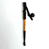 Gold 2-Pack Lightweight Trekking Poles | 4-Section Adjustable 52-110cm Walking Sticks | Anti-Shock High-Strength Aluminum Alloy Hiking Poles