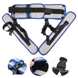 Size S Blue Rehabilitation Support Waist Belt – Gait Assistance & Transfer Aid for Elderly, Post-Stroke, and Mobility-Impaired Users