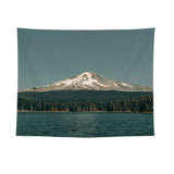 Snow-capped mountain design Wall Tapestry 200x150cm - Soft Plush Fabric Hanging for Bedroom, Living Room, Dorm Decor - Includes Mounting Kit for Easy Installation