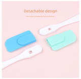 7 Pcs Orange Detachable Silicone Spatula - Food Grade Heat Resistant Baking Scraper for Cream, Jam & Batter - Easy Clean Kitchen Tool for Home Bakers & Cooking Enthusiasts