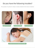 Grey Ear Piercing Pillow - Soft Side Sleeper Cushion with Hollow Center for Pressure Relief, Post-Piercing Care & Comfortable Napping