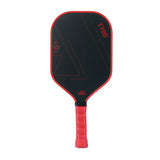 Grey and Black T700 Carbon Fiber Pickleball Paddle Set - 16mm Textured Matte Finish with Oxford Carry Bag & PE Balls