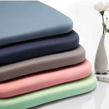 Black Memory Foam Seat Cushion - 45 x 45 x 4.5 cm Polyester Cover, Removable Washable Cover, Portable Office Chair, Student, Dining Chair and Car Seat Pad In Australia - Darrahopens
