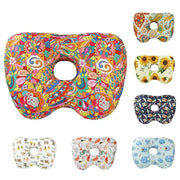 Rainbow Flower Hollow Ear Support Pillow – Adjustable Side Sleep Neck Cushion with PP Cotton Filling and Breathable Fabric