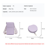 Apricot color Women's Multi-Functional Crossbody Phone Bag with Detachable Coin Purse, PU Leather Shoulder Bag with Credit Card Slots, Stylish Minimalist Design for Daily Use