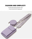 Yellow Women's Multi-Functional Crossbody Phone Bag with Detachable Coin Purse, PU Leather Shoulder Bag with Credit Card Slots, Stylish Minimalist Design for Daily Use