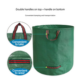 Heavy-Duty Pop-Up Garden Leaf Bag - Large Capacity PP Woven Collection Sack for Leaves, Weeds, Branches & Yard Debris(120L)