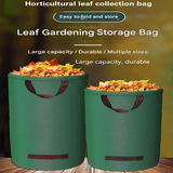 Heavy-Duty Pop-Up Garden Leaf Bag - Large Capacity PP Woven Collection Sack for Leaves, Weeds, Branches & Yard Debris(120L)