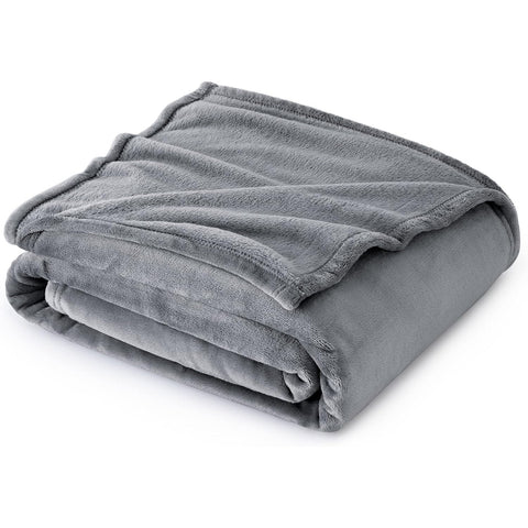 Premium Soft Flannel Fleece Blanket (Medium / Nap 100 x 150 CM) - Lightweight Plush Throw for Sofa, Bed & Travel, Pet Friendly & Machine Washable