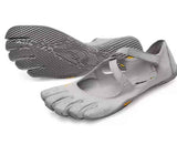 Grey Breathable High-Grip Five-Finger Yoga & Pilates Shoes (Foot Length 25 CM) - Professional Training Footwear for Natural Toe Splay & Barefoot Feel