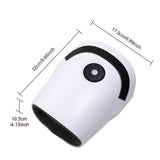 White Portable Electric Hand Massager - USB-C Rechargeable, Airbag Compression, Graphene 42℃ Constant Heating & 5 Levels Intensity for Everyday Use and Arthritis Carpal Tunnel Relief