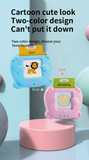 Blue Cat Talking  Cards Educational Toy for Toddlers 112 Cards Audible Preschool Learning Machine Early Childhood Development Interactive Reading Cards with Rechargeable Battery ABS Material