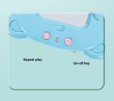 Pink Bear Talking  Cards Educational Toy for Toddlers 112 Cards Audible Preschool Learning Machine Early Childhood Development Interactive Reading Cards with Rechargeable Battery ABS Material