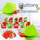 2 Player  Frog Tongue Game Lizard Mask Card Battle Family Board Game Parent-Child Interactive Party Game Silicone Material 4+ Years Educational Toy Memory Challenge