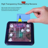 Ghost Catcher Puzzle Game 60 Challenges Logic Brain Teaser Parent-Child Interactive Board Game Concentration Training Plastic Material 4+ Years Educational Toy