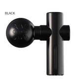 Black Mini Massage Gun - Pocket-Sized Deep Tissue Percussion Massager with 4 Speeds, 7mm Amplitude, 12KG Force, USB-C Rechargeable - Ultra Quiet, 68.7g Lightweight for Muscle Recovery, Travel, Office