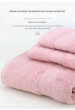 3-Piece Brown Towel Set - Soft Absorbent Bath, Hand & Face Towels with Jacquard Weave, Gift Set for Home, Hotel, or Gifting - Durable, Low-Lint, Machine Washable