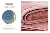 3-Piece White Towel Set - Soft Absorbent Bath, Hand & Face Towels with Jacquard Weave, Gift Set for Home, Hotel, or Gifting - Durable, Low-Lint, Machine Washable