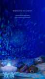 Jellyfish Ocean Wave Projector Night Light - USB Powered with Remote Control, 2 Timer Settings, Dual Mode Projection and Night Light, Romantic Bedroom Decor, Kids Gift