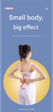 2-piece Massage Version Yoga Ring for Back Opening & Leg Support - TPE Resistance Loop, Ergonomic Arch Design - Multi-Use Fitness Aid for Shoulder Stretch, Spinal Alignment, Thigh Toning & Posture Correction