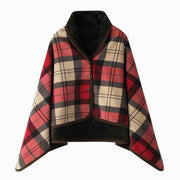 Red and Yellow 100*140cm Japanese-Style shawl blanket Ultra-Soft Blanket - Thick Polyester Throw for Sofa, Bed, Office,  Cozy Nap Blanket for Winter & All Seasons