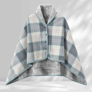Blue and Pink 100*140cm Japanese-Style shawl blanket Ultra-Soft Blanket - Thick Polyester Throw for Sofa, Bed, Office,  Cozy Nap Blanket for Winter & All Seasons