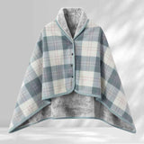 Blue and Pink 100*140cm Japanese-Style shawl blanket Ultra-Soft Blanket - Thick Polyester Throw for Sofa, Bed, Office,  Cozy Nap Blanket for Winter & All Seasons
