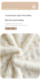 Purple 180*200cm Thickened Double-Sided Plush Waffle Weave Throw Blanket - Anti-Static Taffeta Velvet & Flannel Fleece - Warm, Soft, Non-Shedding Blanket for Winter, Sofa, Bed & Office