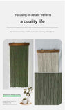 Off- White 90×40 cm Natural Fibre Tapestry -Handwoven Cotton Tassel Wall Hanging – Minimalist Boho Decor for Bedroom, Living Room & Café