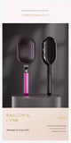 Black 5-Piece Gift Box Set Premium ABS Hair Care Gift Set with Cushion Paddle Brush, Detangling Comb, Cleaning Brush & Stand - Elegant Mother’s Day or Couple’s Gift for Daily Styling and Scalp Comfort